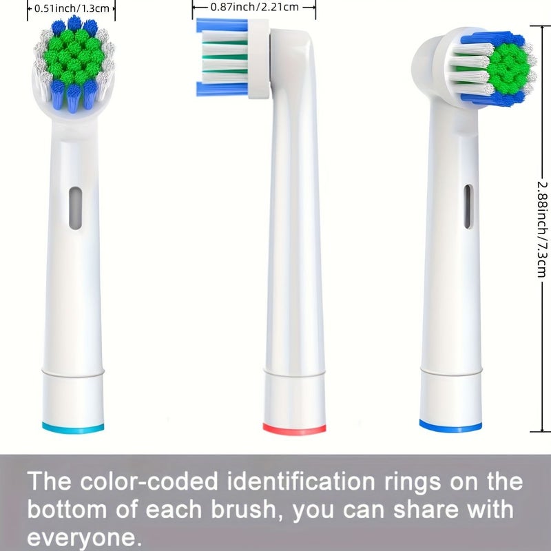 12 Pieces Accurate Cleaning Premium Electric Toothbrush Heads Replacement For Toothbrush Models 5000 7000 7500 8000 - Image 4