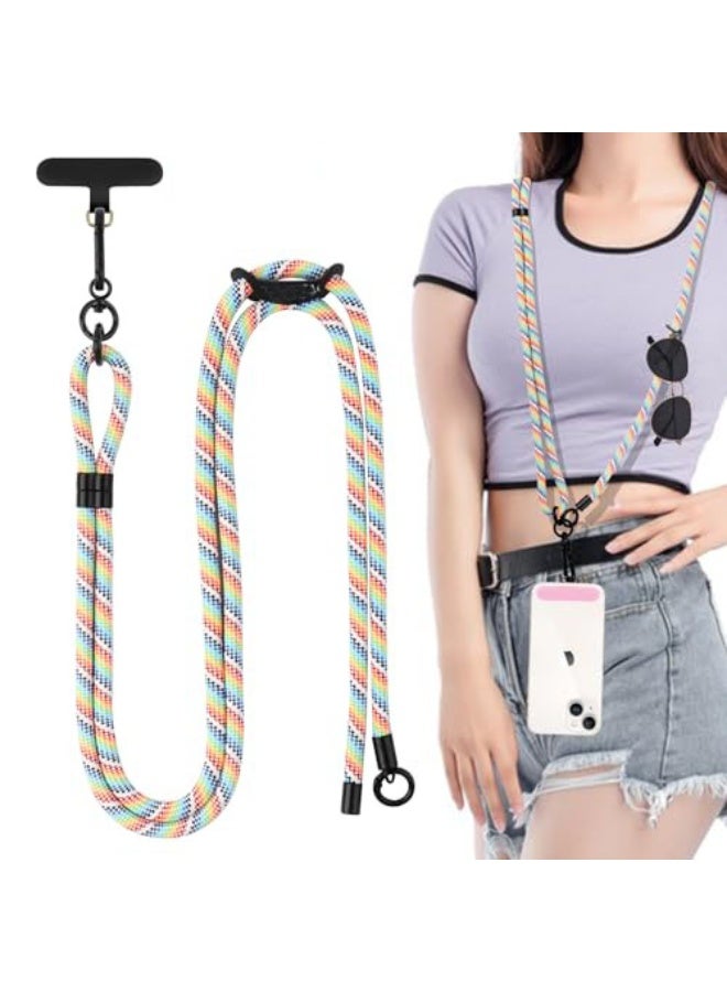 Phone Lanyard,Phone Strap,Wrist Lanyard,Lanyards For Keys,Keychains For Women,Nylon Adjustable Shoulder Neck,Universal Cell Phone Lanyard for All Smartphone,Travel Essentials 1pcs - Image 1