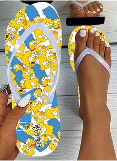 Women's Medical Slipper With Multi-colored Print