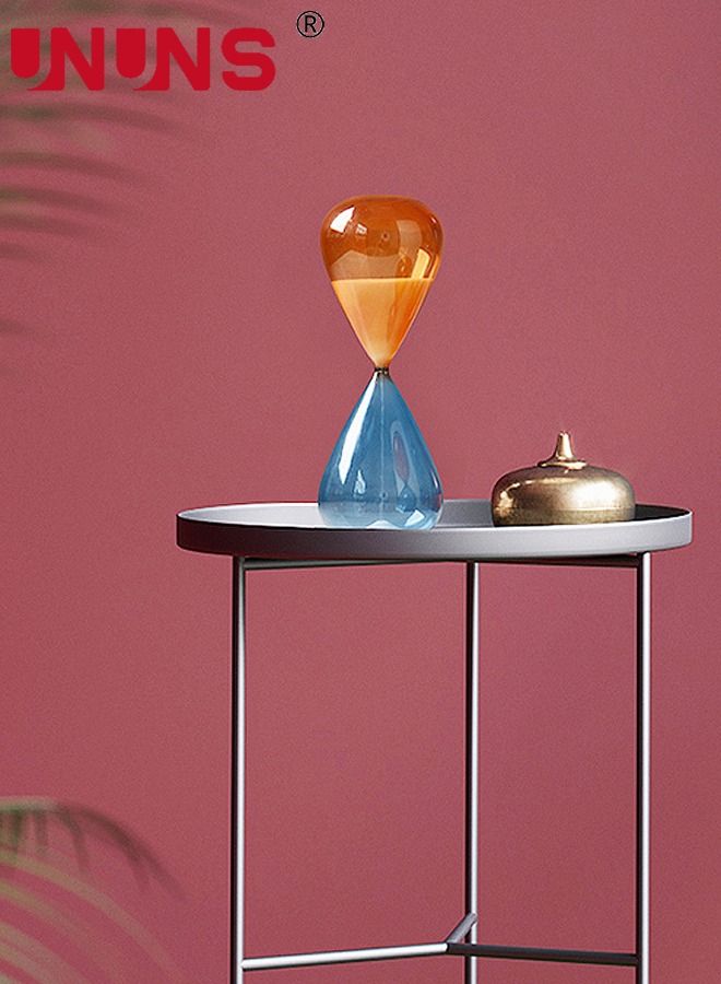 UNUNS Sand Timer,15 Minutes Hourglass Timer,Hourglass Decoration Creative Home Room Display Sand Timer Ornament - Image 3