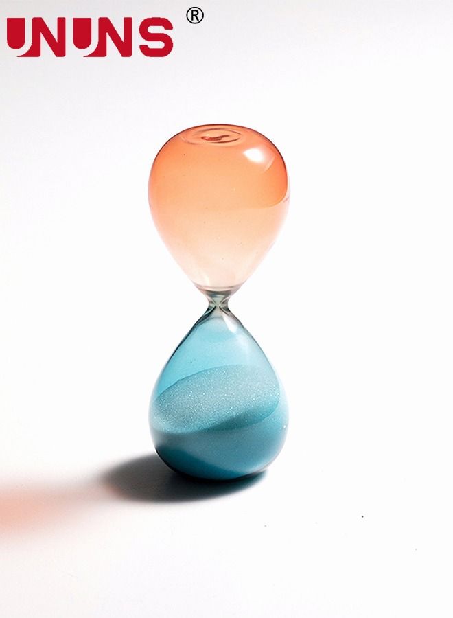 UNUNS Sand Timer,15 Minutes Hourglass Timer,Hourglass Decoration Creative Home Room Display Sand Timer Ornament - Image 1