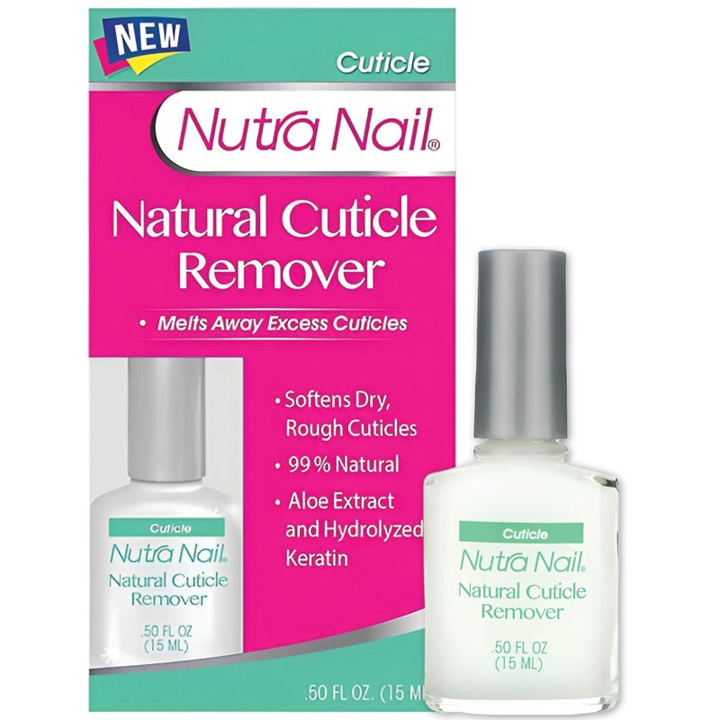 Nutra Nail Nutra Nail Naturals Cuticle Remover - Instant Nail Bed Softener & Removal Oil Treatment for Nails & Nail Health (0.45 Fl Oz) - Image 1