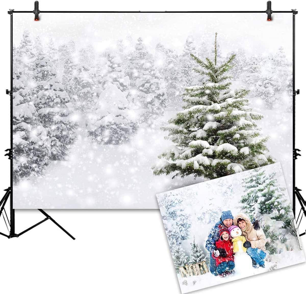 Al Raied Al Raied Christmas Backdrop 7x5 Ft