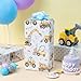 Merture Reversible Construction Birthday Wrapping Paper for Kids 17 In X 164 Ft233 sqft Reversible Gift Wrap Paper with Yellow Truck Excavator Digger for Kids Boys Birthday Baby Shower Christmas - Image 4
