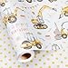 Merture Reversible Construction Birthday Wrapping Paper for Kids 17 In X 164 Ft233 sqft Reversible Gift Wrap Paper with Yellow Truck Excavator Digger for Kids Boys Birthday Baby Shower Christmas - Image 1