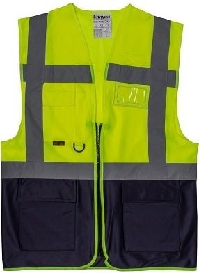 PGM Engineer Warning Vest with Reflective Pocket  - Image 1