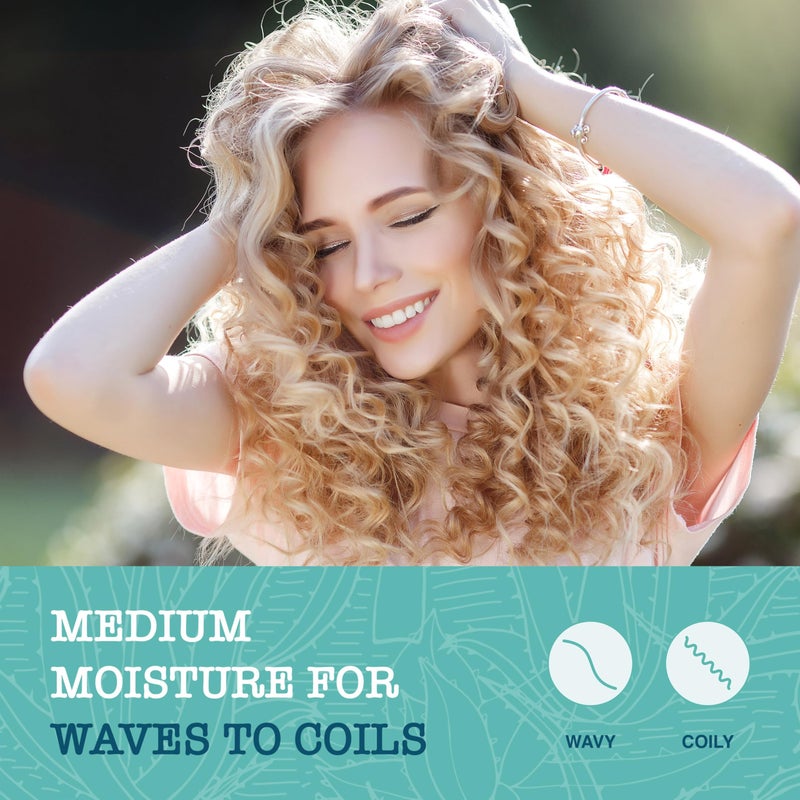 MAUI MOISTURE بلسم ماوي مويستشر لتكثيف واستعادة + ألياف البامبو لتقوية الشعر لتنعيم الشعر المتحول أو الطبيعي وتجديد الشعر الهش، نباتي، خالي من السيليكون والبارابين، 13 أونصة سائلة - Image 5