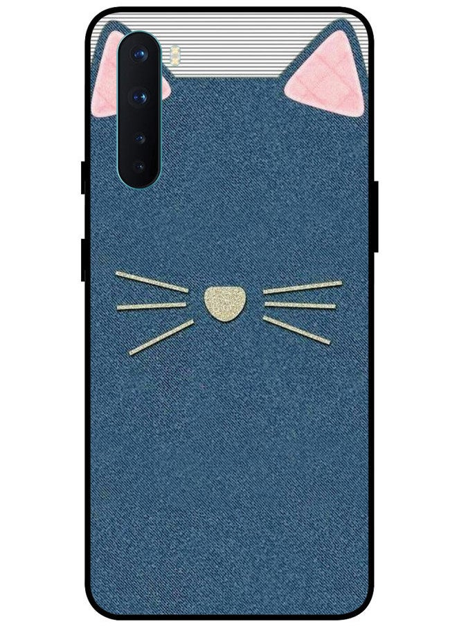 EYE CATCH - Protective Case Cover For OnePlus Nord Smart Series Printed Protective Case Cover for OnePlus Nord Cat - Image 1