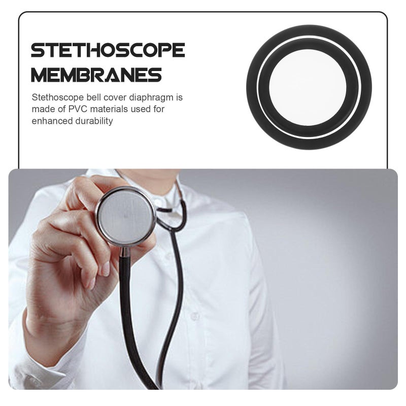 2Pcs Stethoscope Diaphragm Replacement Covers Adult Pediatric Compatible Accessories - Image 5