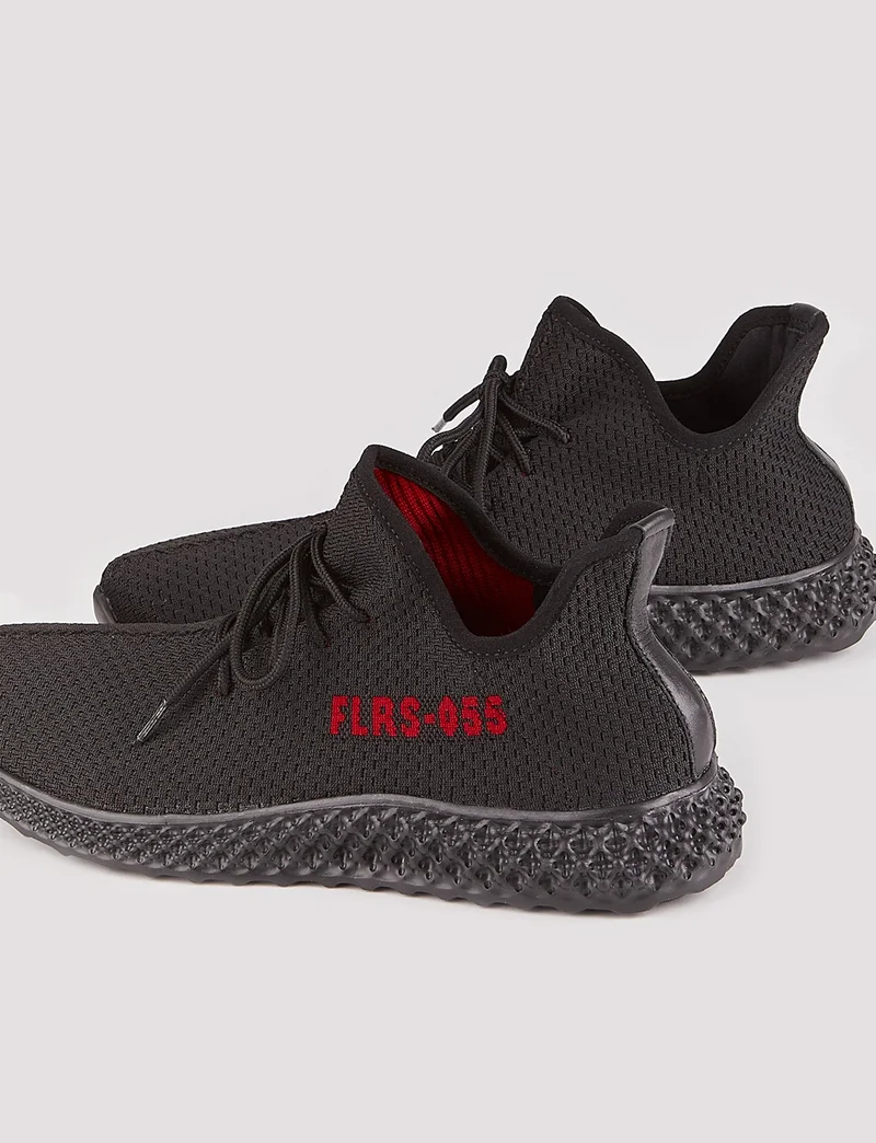 كاباني Special Design Lupercus Knitwear Men's Sneaker Shoes 329B1438 Black