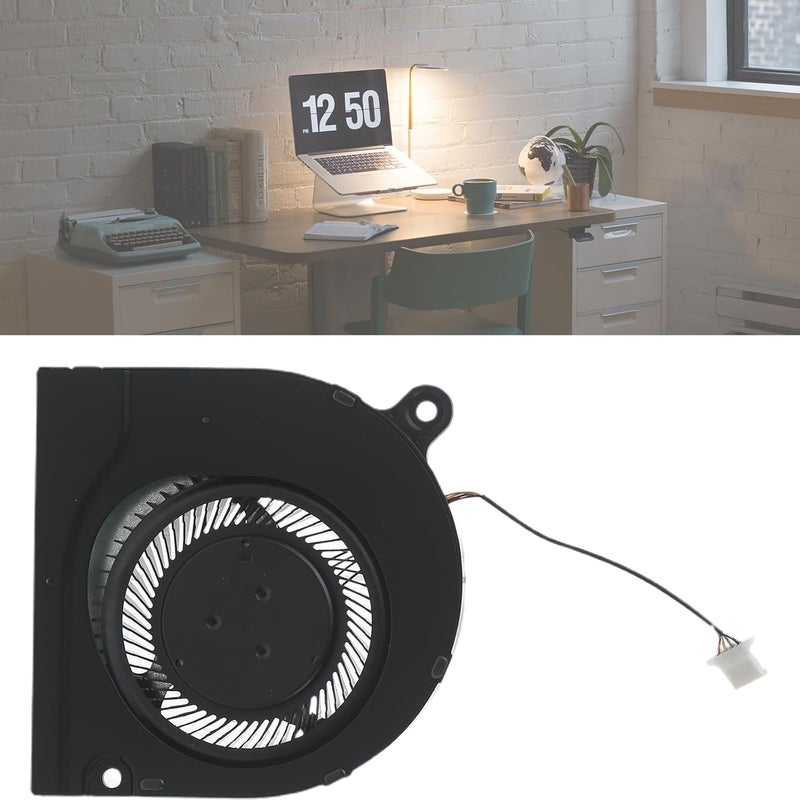 Laptop Cooler Fan 5V 0.5A 4 Pin 4-Wire CPU Cooling Quiet Notebook Heatsink for SP513-55 CPU Cooling - Image 2