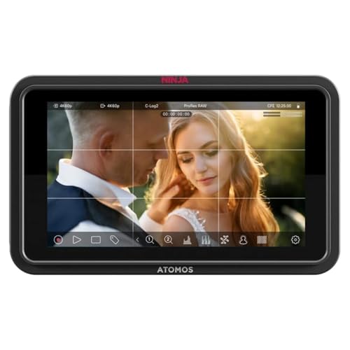 Atomos Ninja TX GO 5-inch Camera Monitor-Recorder, HDMI CFexpress Wi-Fi HDR Touchscreen ProRes RAW - Image 3