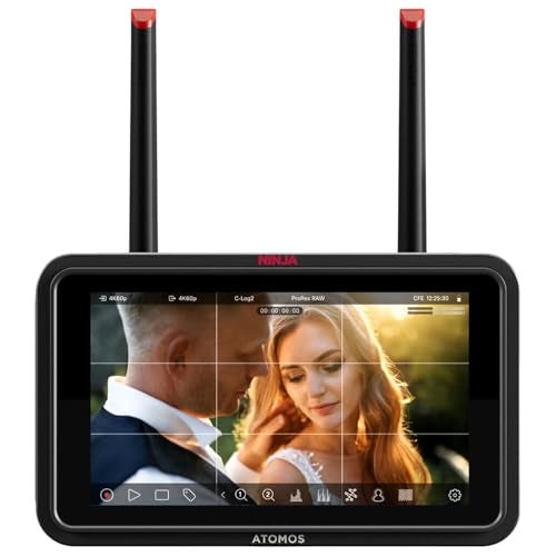 Atomos Ninja TX GO 5-inch Camera Monitor-Recorder, HDMI CFexpress Wi-Fi HDR Touchscreen ProRes RAW - Image 1