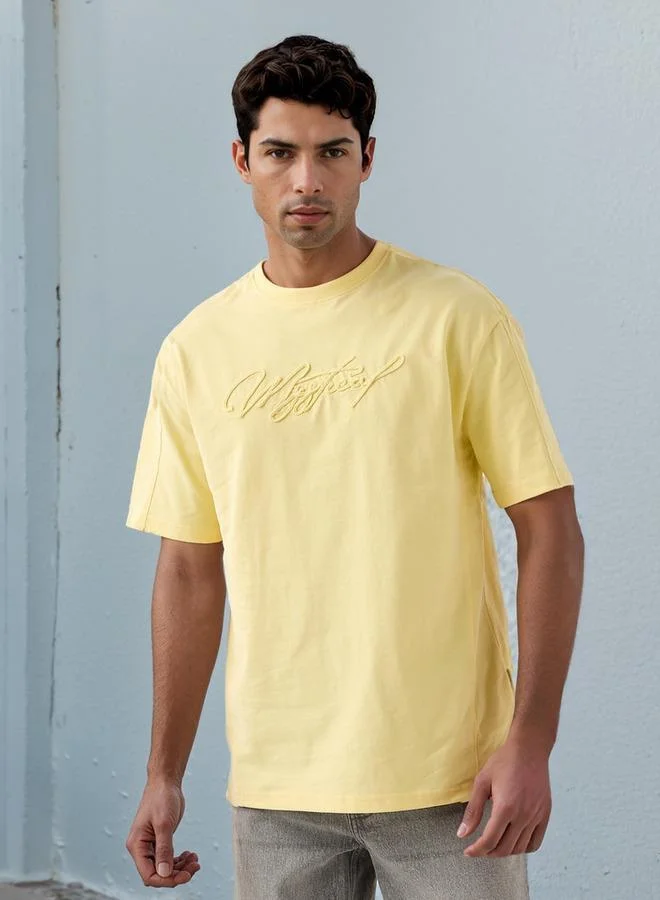 Lee Cooper Lee Cooper Embroidered Crew Neck T-shirt