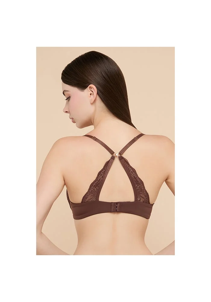 R&b  2 Pack Self Patterned Double Push Up Bra for Women | Best Price UAE