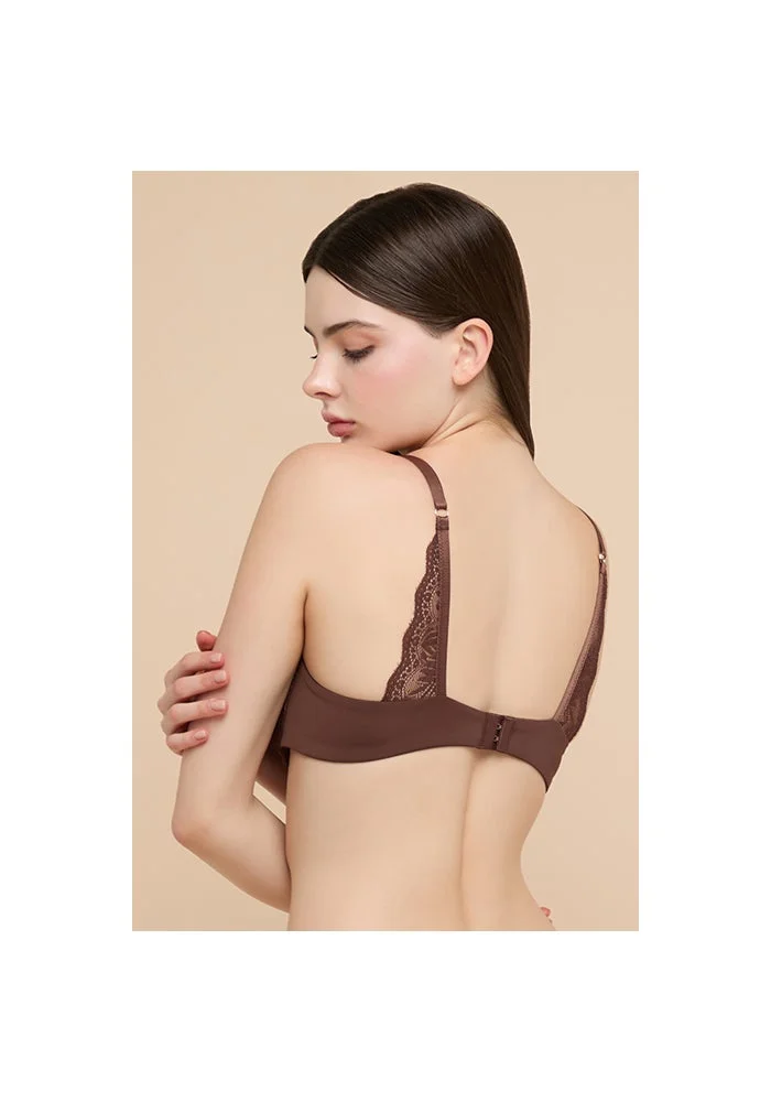 R&b  2 Pack Self Patterned Double Push Up Bra for Women | Best Price UAE