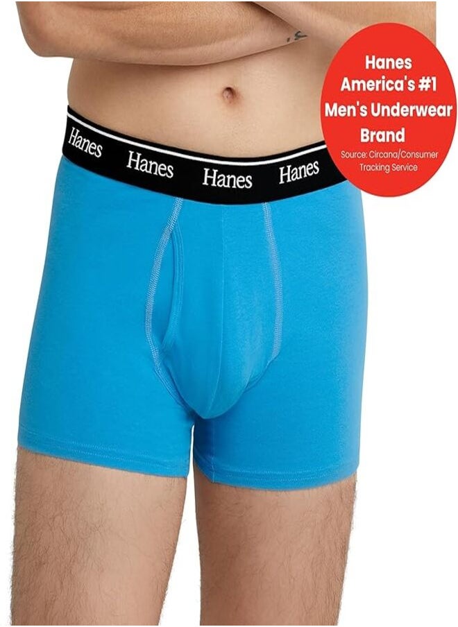 Hanes Hanes Originals Men’s Trunk , Stretch Cotton Moisture-Wicking Underwear, Modern Fit Low Rise, Multipacks  - Image 3