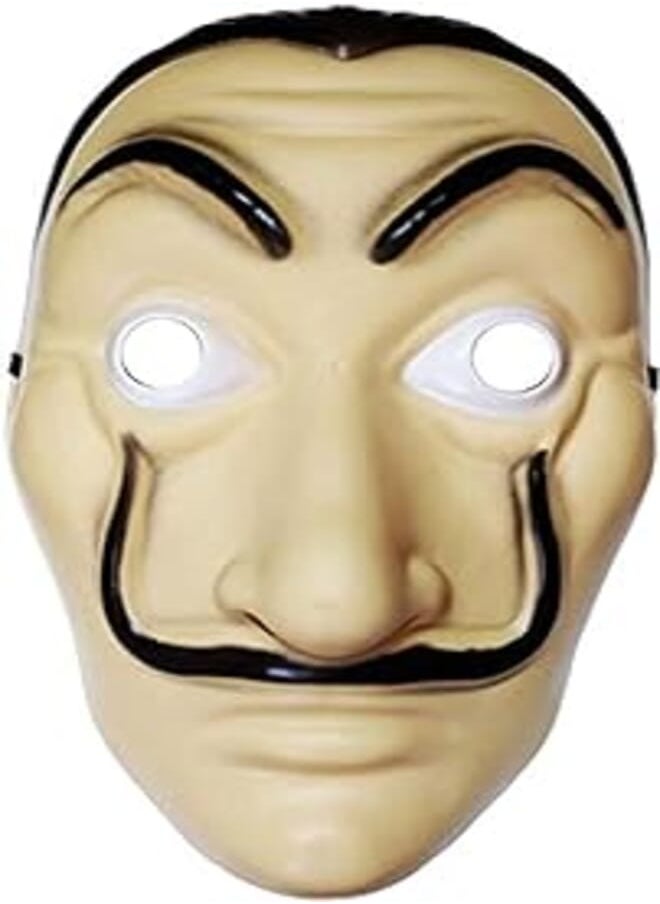 OR - Lacasa de papel - salvador dali face mask bank robbers - Image 1