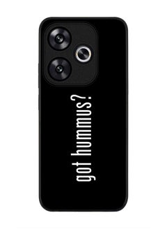 Rugged Black edge case for Xiaomi Poco F6 / Xiaomi Redmi Turbo 3, Slim fit Soft Case Flexible Anti Drop TPU Gel Thin Cover -  Got Hummus?