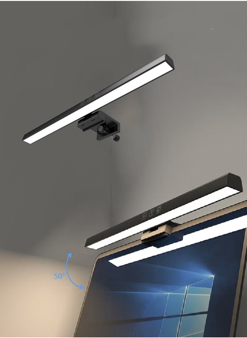 Sharpdo - USB Powered Computer Monitor Laptop Lamp, For Office/Home/Gaming/Desk with Adjustable Brightness/Color 33cm - Image 1