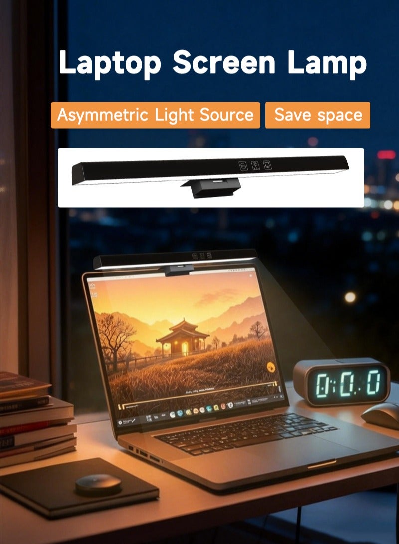 Sharpdo USB Powered Computer Monitor Laptop Lamp, For Office/Home/Gaming/Desk with Adjustable Brightness/Color 33cm - Image 1