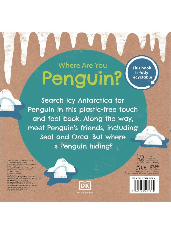 Eco Baby Where Are You Penguin?: A Plastic-free Touch and Feel Book  - Image 2