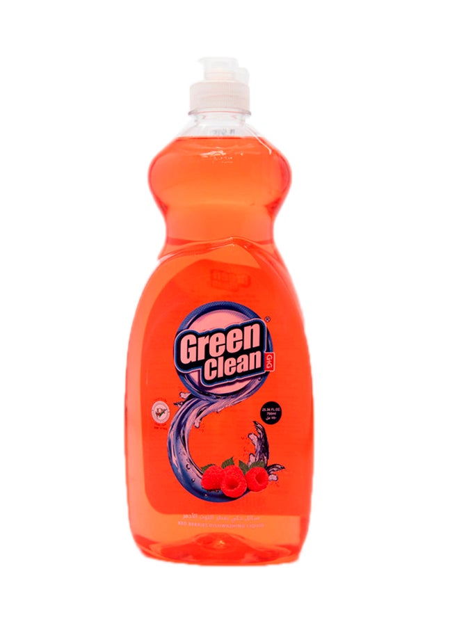 Green Clean Dishwashing Liquid Red Cherry 750ml - Image 1