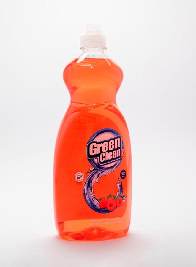 Green Clean Dishwashing Liquid Red Cherry 750ml - Image 3
