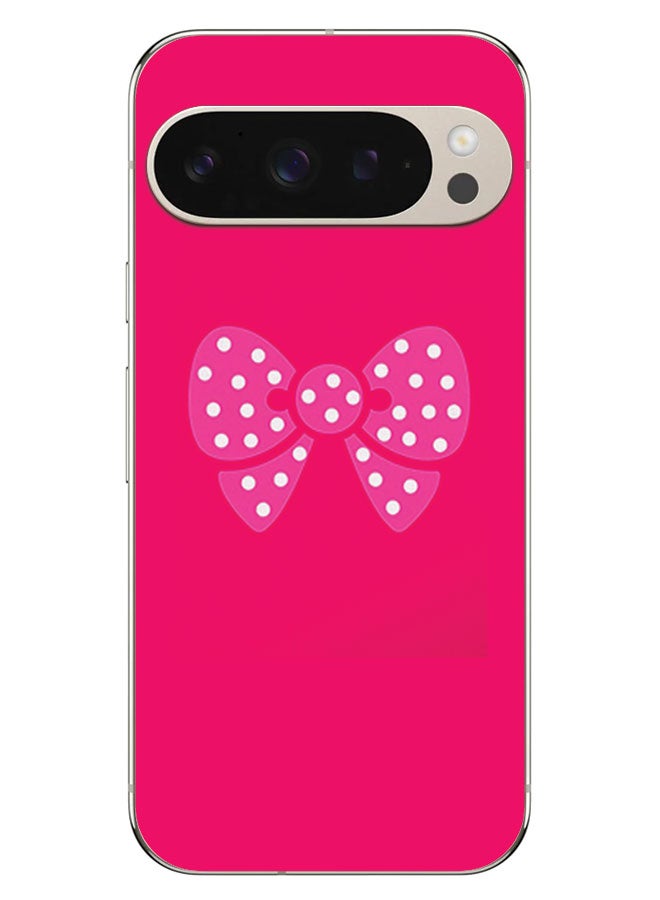 EYE CATCH Printed Protective Case Cover For Google Pixel 9 Pro  -  Pink Ribbon - Image 1