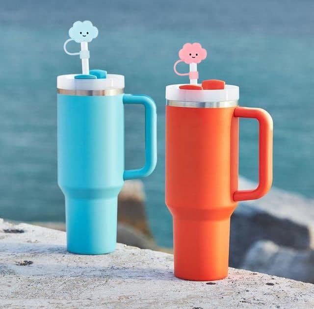 PUTHAK 3pcs Cute Silicone Straww Covers – Reusable 8mm Straww Toppers Dust-Proof Straww Cap Lids for Tumblers & Cups (Please Note Any 3 Random Character Will Be Sent) - Image 5