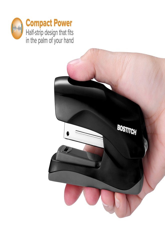 Bostitch Office Heavy Duty 40 Sheet Stapler with 1250 Staples & Claw Remover, Small Stapler Size, Fits into The Palm of Your Hand, Value Pack, Red (B175-BLK-VP) - Image 3