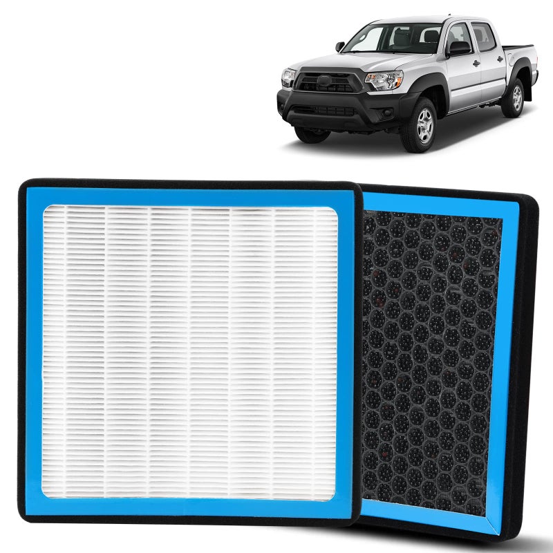 CF10374 Cabin Air Filter Compatible with Toyota 0523 Tacoma Dodge 1316 Dart Pontiac 0308 Vibe Replaces 87139YZZ09 OEM Replacement AC Filter with Carbon for Car Air Conditioner