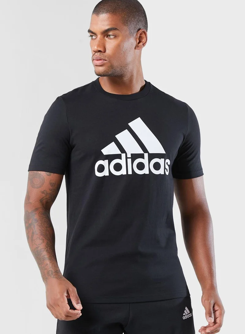 adidas تيشيرت تدريب أديداس رجالي أسود
