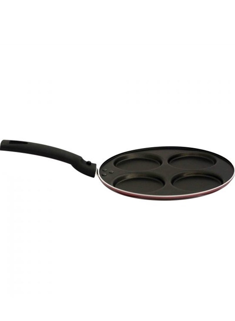 Newflon Non-Stick Pancake Pan With 4 Holes And Black Bakelite Handles