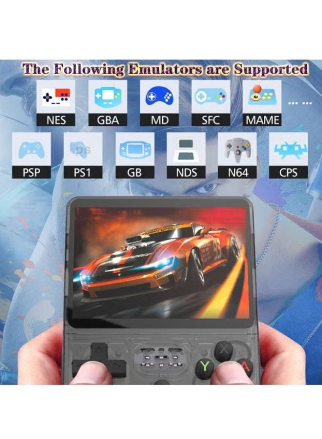 Retro Handheld Game Console, Retro Games Console, 3.5 Inch IPS Screen 640 X 480 HD Pixels Retro Handheld Gaming Console, XXGB TF Card 20,000 Retro Games, Multiple Emulators Supported - Image 3