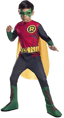 Rubies DC Teen Titans: Robin Costume for Kids by Rubies, Boy's Medium - Image 2