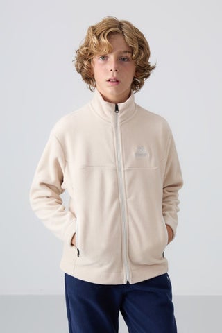 Beige Thick Soft Texture Standard Fit Embroidered Polar Fleece Boy Sweatshirt - 11223 - pzsku/ZB69BDF76E9F4952FA120Z/45/_/1744280388/2245240c-680a-471a-b44b-b7af1ae3b34f
