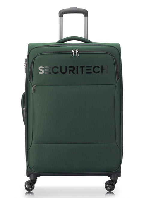Securitech Vanguard By Delsey Expendable Double wheel trolley 70cm Green Medium