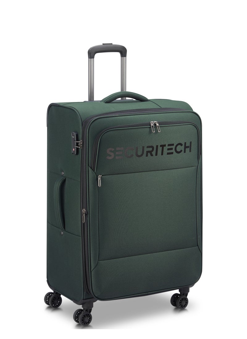 DELSEY - Securitech Vanguard By Delsey Expendable Double wheel trolley 70cm Green Medium - Image 1