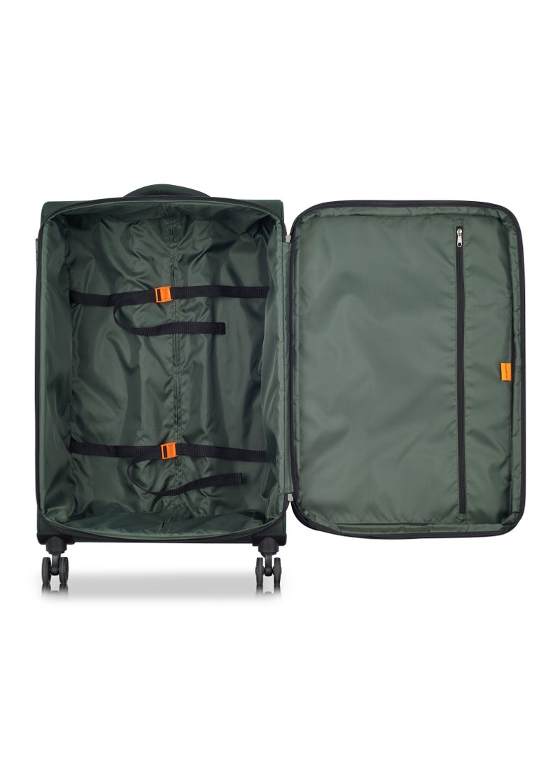 DELSEY - Securitech Vanguard By Delsey Expendable Double wheel trolley 70cm Green Medium - Image 1