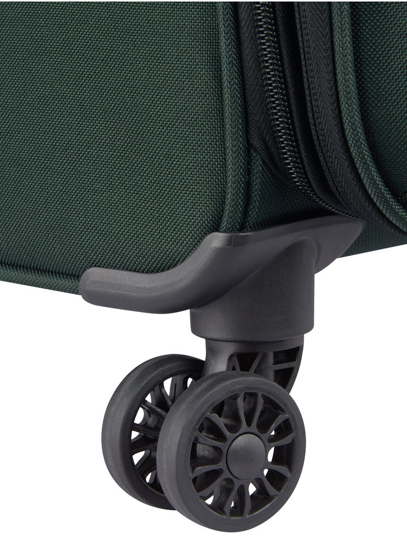 DELSEY - Securitech Vanguard By Delsey Expendable Double wheel trolley 70cm Green Medium - Image 1
