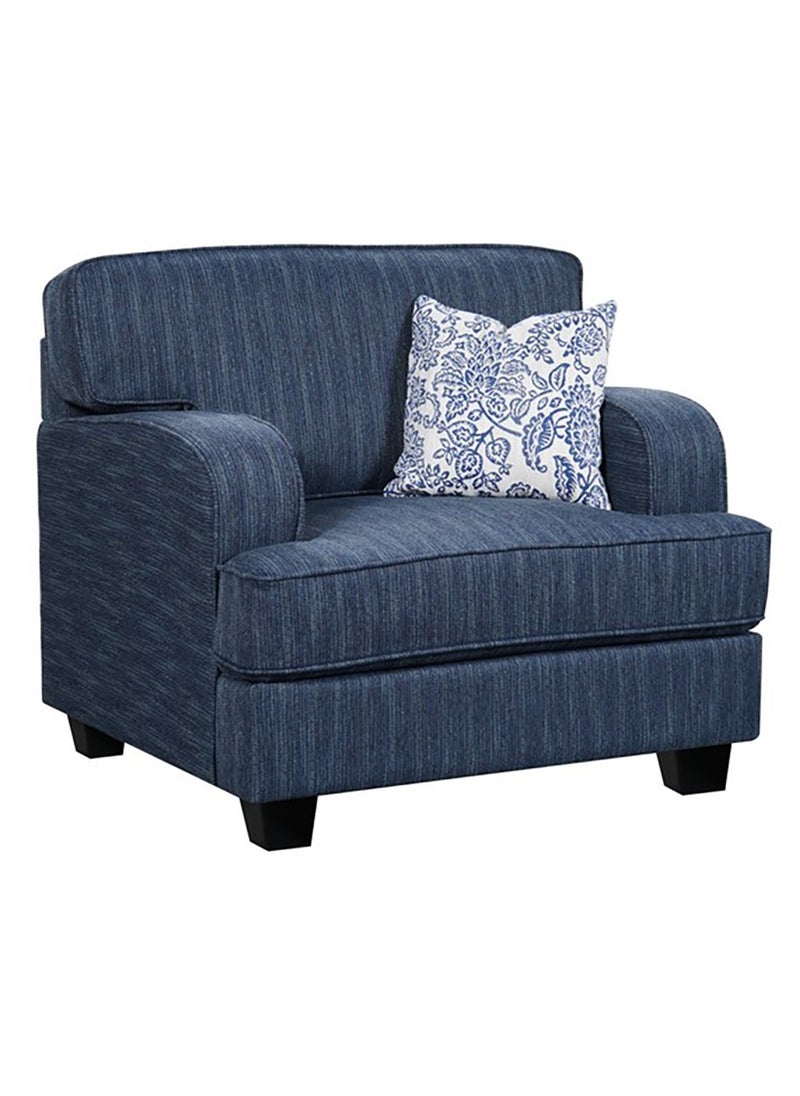 ROYALOAK Royaloak Lucas Fabric Single Seater Sofa | Fabric Upholstery | Sofa Single Seater | Durable & Long-lasting | Comfortable Seating Space | Sturdy Base  - Image 1