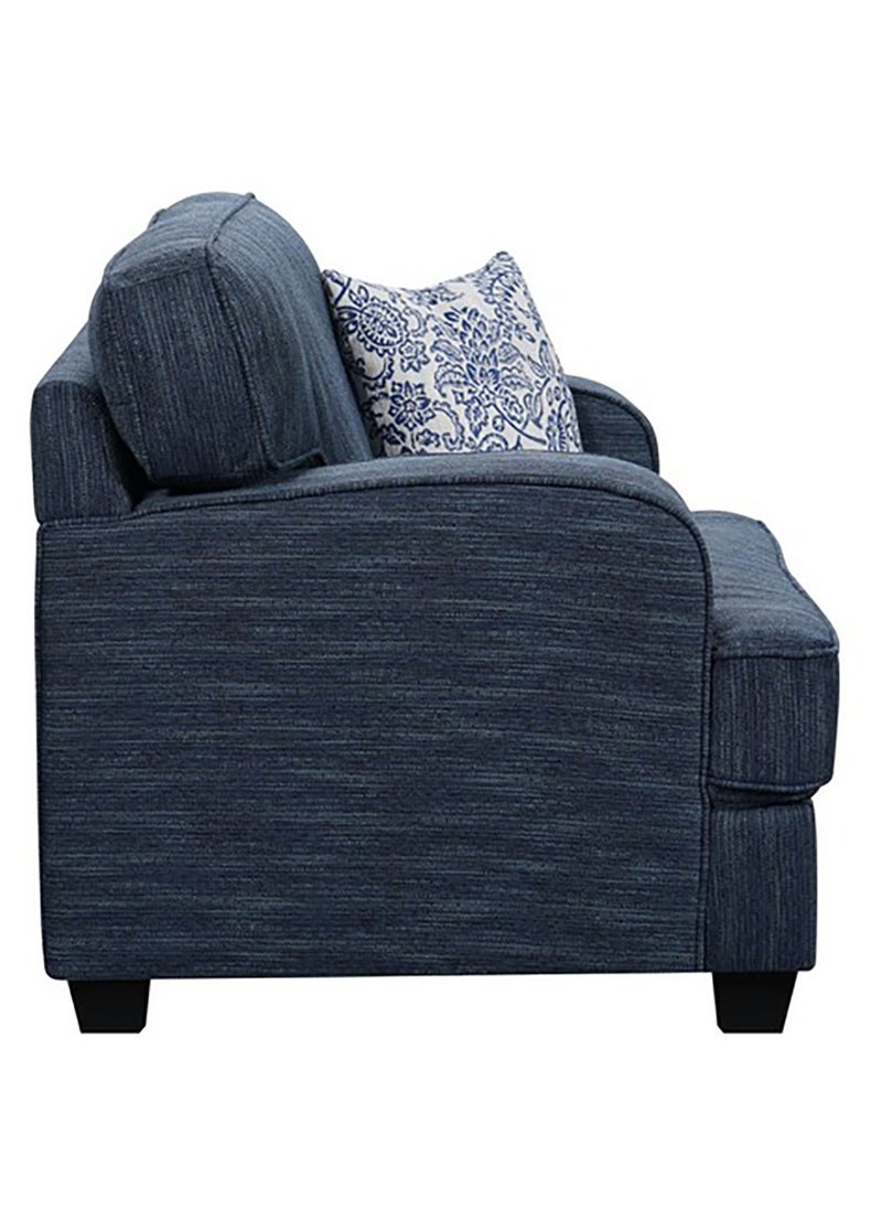 ROYALOAK Royaloak Lucas Fabric Single Seater Sofa | Fabric Upholstery | Sofa Single Seater | Durable & Long-lasting | Comfortable Seating Space | Sturdy Base  - Image 4
