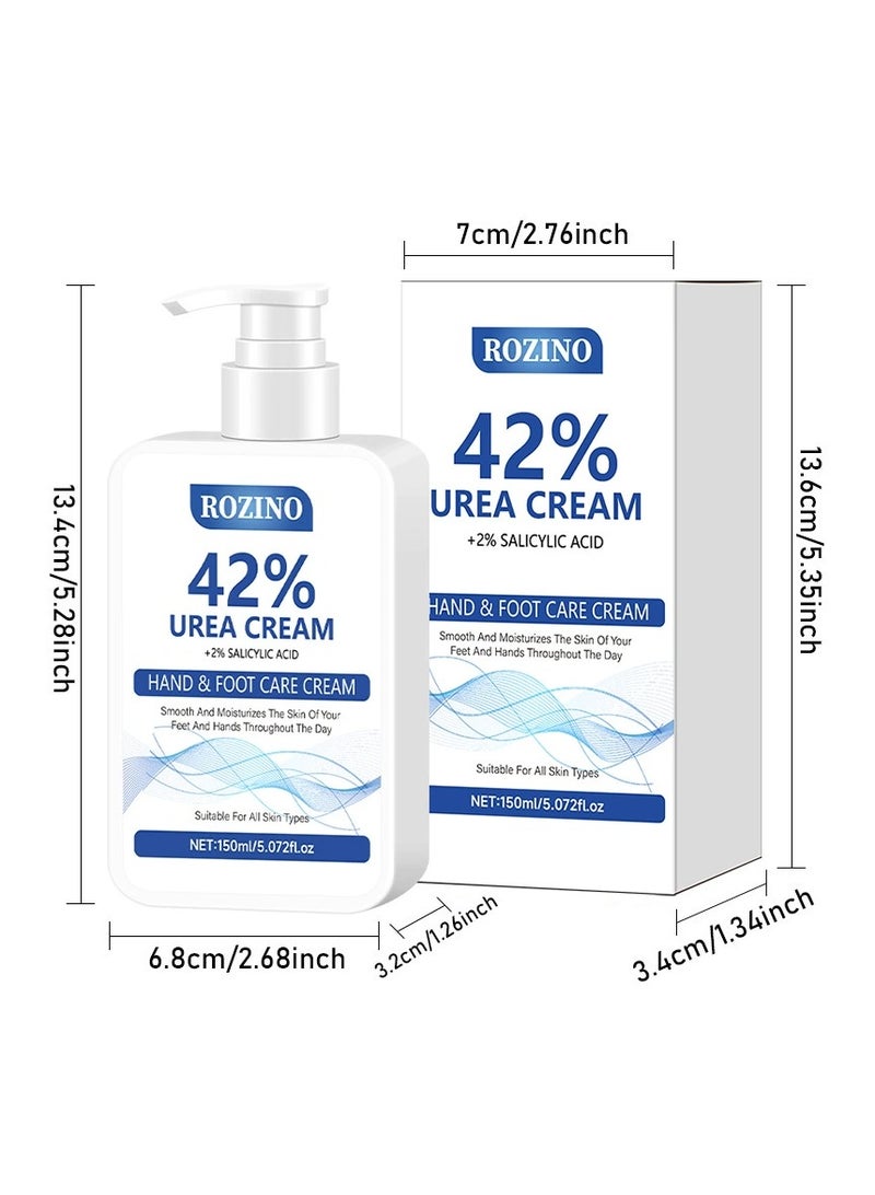 Highly moisturizing hand and foot cream, cracked heels, foot cream, moisturizing, improving dry and peeling foot care