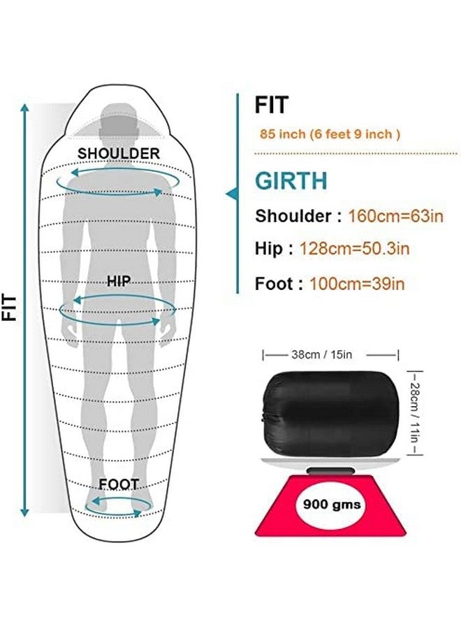 Lyrovo Sleeping Bag for Travel and Camping Men and Women (0℃ to 5℃) - Image 3