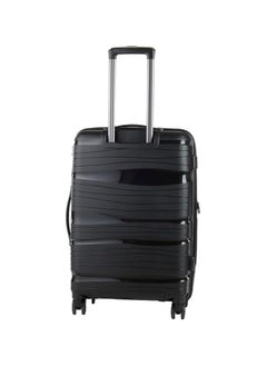 Generic 3-Piece Travel Luggage Set with 360° Spinner Wheels – Unbreakable Polypropylene – Black – For Men & Women  - Image 3