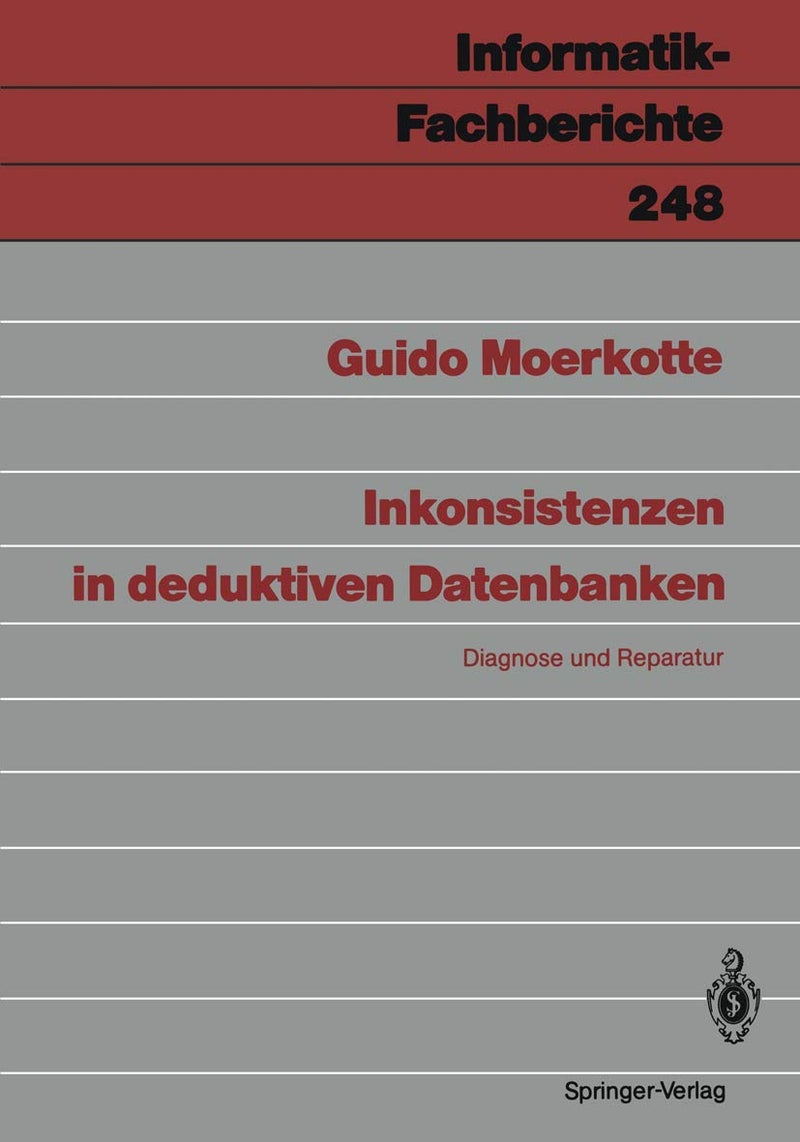 Inkonsistenzen in deduktiven Datenbanken