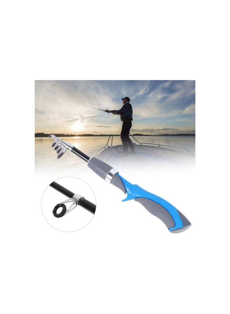 silvercnc Carbon Fishing Rod Short Fishing Rod Protable Telescopic Sea Fishing Pole for Saltwater Freshwater Fishing  - Image 3