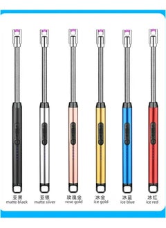 Happy Home Flameless Electronic Lighter with LED Battery Indicator, USB Rechargeable Lighter, Windproof Lighter for Kitchen BBQ Candle Fireworks Gas Stove.  - Image 2
