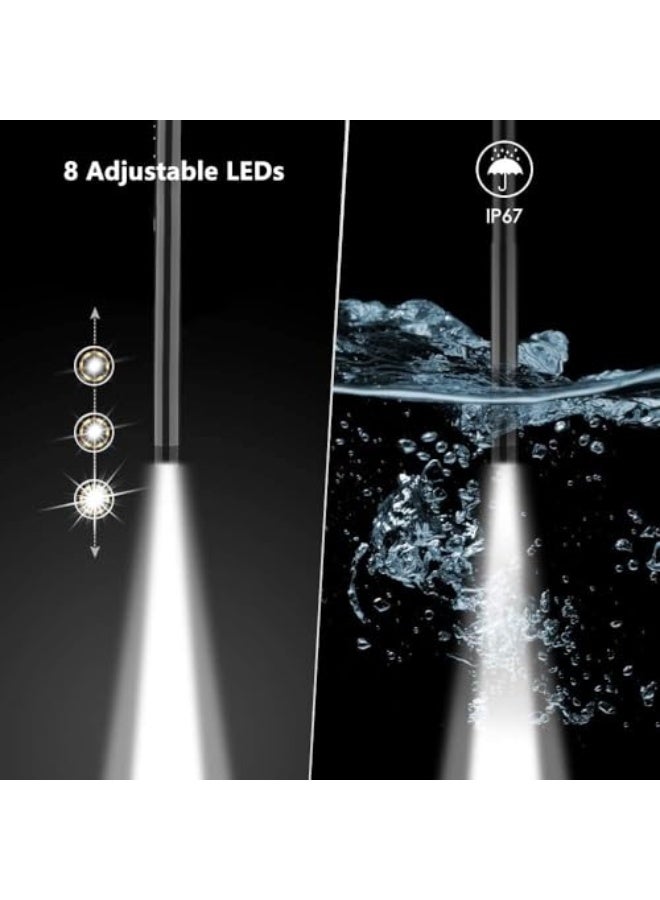 Generic Industrial endoscope camera, 16.5 ft/5 m endoscope with 6 LED lights and LCD screen, 1080P Pro HD 4.3-inch borescope, IP67 waterproof endoscope for car repair, no app required - Image 4